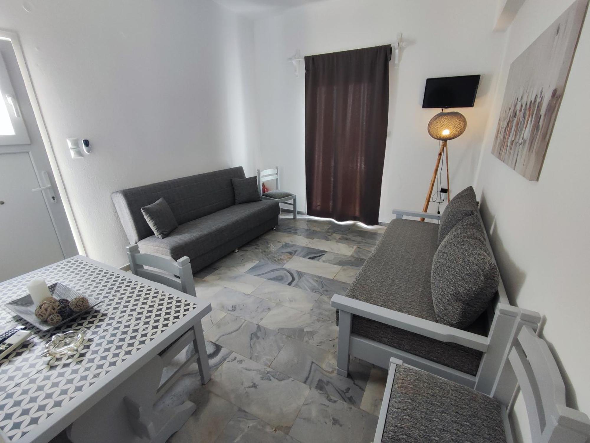 Galaxy Apartments Alikí Quarto foto